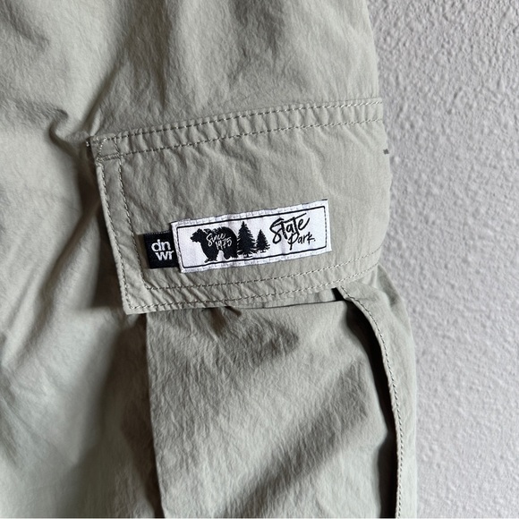 Zara Sage Tan Insulated Snow Cargo Pants Small - Picture 7 of 16